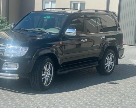 Черный Тойота Ленд Крузер 100, объемом двигателя 4.5 л и пробегом 341 тыс. км за 13499 $, фото 1 на Automoto.ua