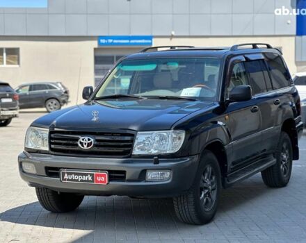 Черный Тойота Ленд Крузер 100, объемом двигателя 4.5 л и пробегом 276 тыс. км за 13990 $, фото 11 на Automoto.ua
