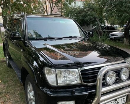 Чорний Тойота Ленд Крузер 100, об'ємом двигуна 4.7 л та пробігом 442 тис. км за 10000 $, фото 1 на Automoto.ua