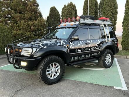 Чорний Тойота Ленд Крузер 100, об'ємом двигуна 4.7 л та пробігом 430 тис. км за 25000 $, фото 1 на Automoto.ua