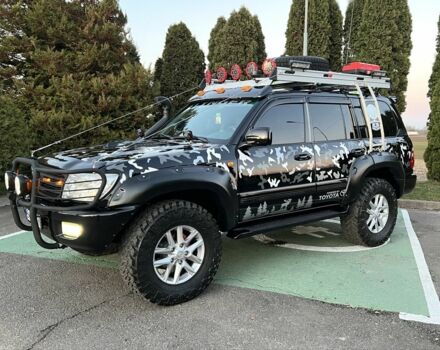 Чорний Тойота Ленд Крузер 100, об'ємом двигуна 4.7 л та пробігом 430 тис. км за 25000 $, фото 1 на Automoto.ua