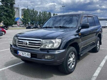 Тойота Ленд Крузер 100 2002 у Києві на Automoto.ua Чорний Тойота Ленд Крузер 100, об'ємом двигуна 4.7 л та пробігом 440 тис. км за 12000 $, фото 1 на Automoto.ua