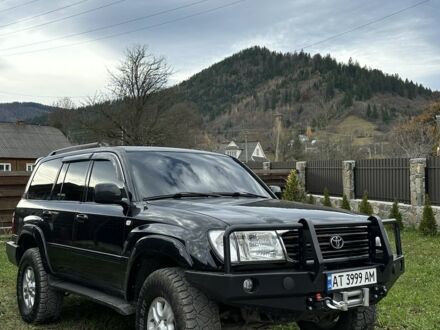 Черный Тойота Ленд Крузер 100, объемом двигателя 4.7 л и пробегом 320 тыс. км за 20500 $, фото 1 на Automoto.ua