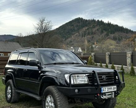 Черный Тойота Ленд Крузер 100, объемом двигателя 4.7 л и пробегом 320 тыс. км за 20500 $, фото 1 на Automoto.ua
