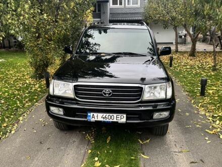 Тойота Ленд Крузер 100 2003 у Гостомель на Automoto.ua Чорний Тойота Ленд Крузер 100, об'ємом двигуна 4.7 л та пробігом 390 тис. км за 16750 $, фото 1 на Automoto.ua