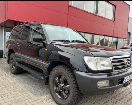 Черный Тойота Ленд Крузер 100, объемом двигателя 4.2 л и пробегом 277 тыс. км за 3300 $, фото 1 на Automoto.ua
