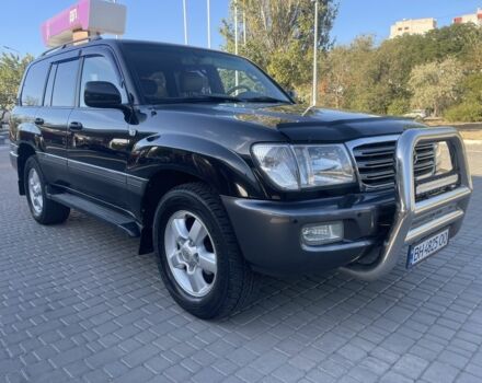 Черный Тойота Ленд Крузер 100, объемом двигателя 4.7 л и пробегом 245 тыс. км за 12200 $, фото 1 на Automoto.ua