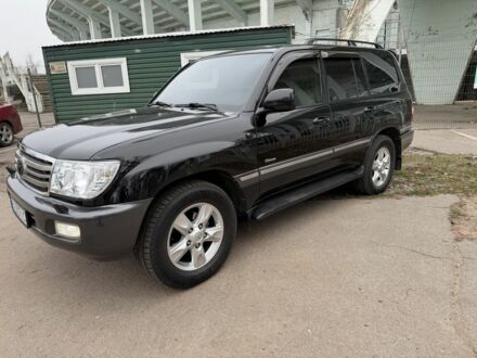 Черный Тойота Ленд Крузер 100, объемом двигателя 4.7 л и пробегом 290 тыс. км за 16900 $, фото 1 на Automoto.ua