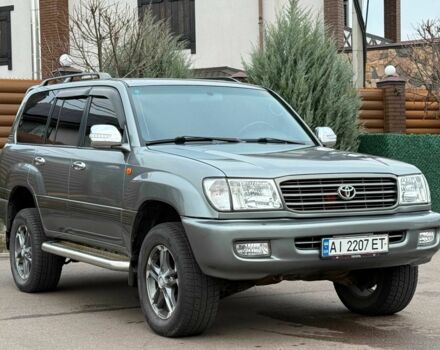 Сірий Тойота Ленд Крузер 100, об'ємом двигуна 4.7 л та пробігом 460 тис. км за 8500 $, фото 4 на Automoto.ua