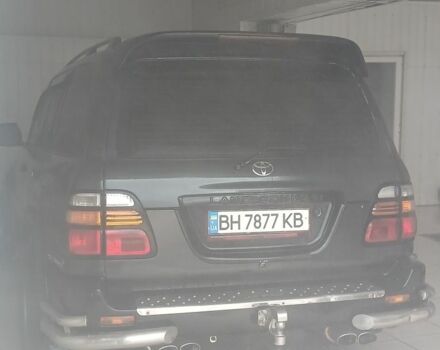 Серый Тойота Ленд Крузер 100, объемом двигателя 4 л и пробегом 459 тыс. км за 12300 $, фото 11 на Automoto.ua