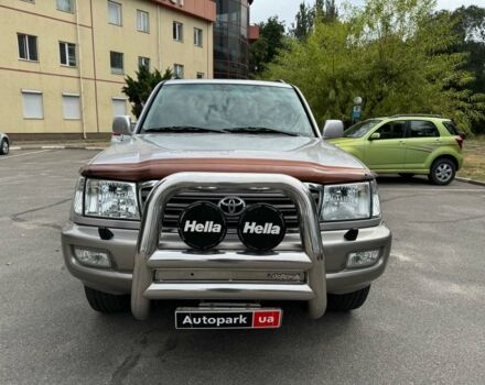 Серый Тойота Ленд Крузер 100, объемом двигателя 4.7 л и пробегом 390 тыс. км за 14990 $, фото 9 на Automoto.ua