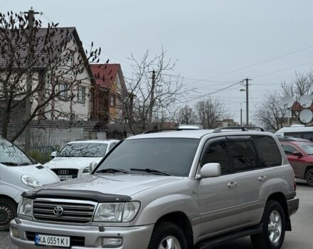 Серый Тойота Ленд Крузер 100, объемом двигателя 4.7 л и пробегом 377 тыс. км за 9500 $, фото 23 на Automoto.ua