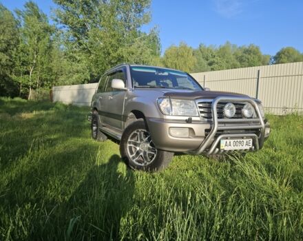 Серый Тойота Ленд Крузер 100, объемом двигателя 4.7 л и пробегом 265 тыс. км за 16700 $, фото 9 на Automoto.ua