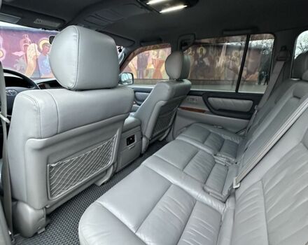 Сірий Тойота Ленд Крузер 100, об'ємом двигуна 4.7 л та пробігом 435 тис. км за 11999 $, фото 10 на Automoto.ua