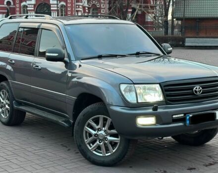 Сірий Тойота Ленд Крузер 100, об'ємом двигуна 4.7 л та пробігом 435 тис. км за 11999 $, фото 2 на Automoto.ua