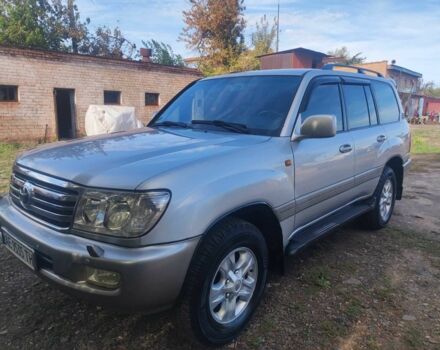 Серый Тойота Ленд Крузер 100, объемом двигателя 4.7 л и пробегом 343 тыс. км за 16900 $, фото 5 на Automoto.ua