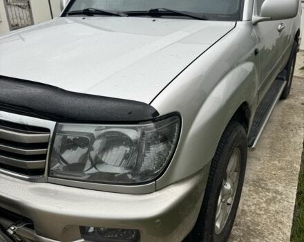 Серый Тойота Ленд Крузер 100, объемом двигателя 4.7 л и пробегом 335 тыс. км за 26500 $, фото 3 на Automoto.ua