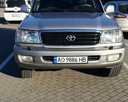 Сірий Тойота Ленд Крузер 100, об'ємом двигуна 4.2 л та пробігом 356 тис. км за 14000 $, фото 1 на Automoto.ua