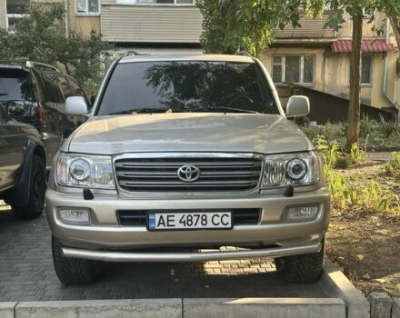 Сірий Тойота Ленд Крузер 100, об'ємом двигуна 4.7 л та пробігом 480 тис. км за 12000 $, фото 1 на Automoto.ua