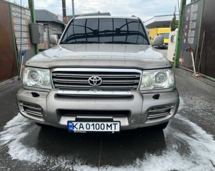 Сірий Тойота Ленд Крузер 100, об'ємом двигуна 4.7 л та пробігом 437 тис. км за 9000 $, фото 1 на Automoto.ua