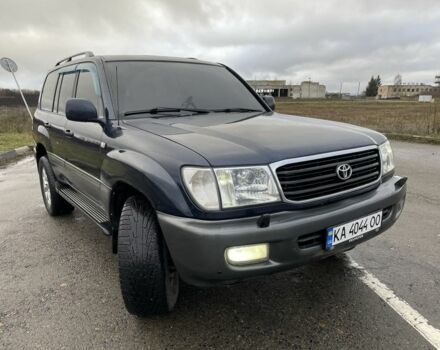 Синій Тойота Ленд Крузер 100, об'ємом двигуна 4.7 л та пробігом 535 тис. км за 10300 $, фото 1 на Automoto.ua