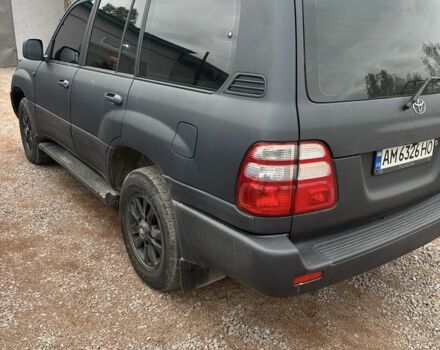 Синий Тойота Ленд Крузер 100, объемом двигателя 4.2 л и пробегом 225 тыс. км за 16000 $, фото 10 на Automoto.ua