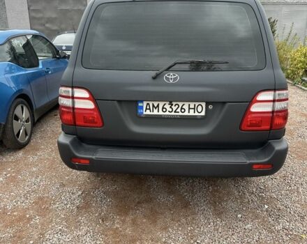 Синий Тойота Ленд Крузер 100, объемом двигателя 4.2 л и пробегом 225 тыс. км за 16000 $, фото 7 на Automoto.ua