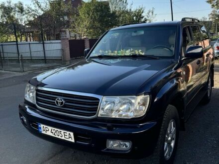 Тойота Ленд Крузер 100 2002 у Києві на Automoto.ua Синій Тойота Ленд Крузер 100, об'ємом двигуна 4.7 л та пробігом 460 тис. км за 13000 $, фото 1 на Automoto.ua