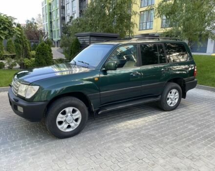 Зеленый Тойота Ленд Крузер 100, объемом двигателя 4.7 л и пробегом 400 тыс. км за 8800 $, фото 1 на Automoto.ua