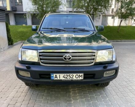 Зеленый Тойота Ленд Крузер 100, объемом двигателя 4.7 л и пробегом 400 тыс. км за 8800 $, фото 7 на Automoto.ua