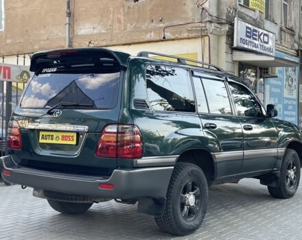 Зеленый Тойота Ленд Крузер 100, объемом двигателя 4.2 л и пробегом 366 тыс. км за 13500 $, фото 3 на Automoto.ua