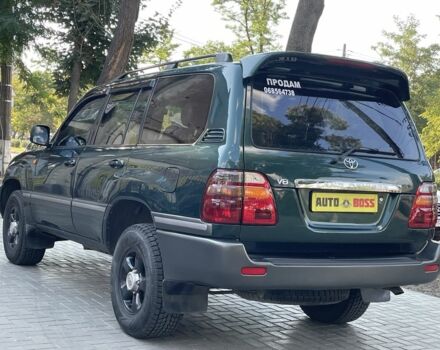 Зеленый Тойота Ленд Крузер 100, объемом двигателя 4.2 л и пробегом 366 тыс. км за 13500 $, фото 4 на Automoto.ua