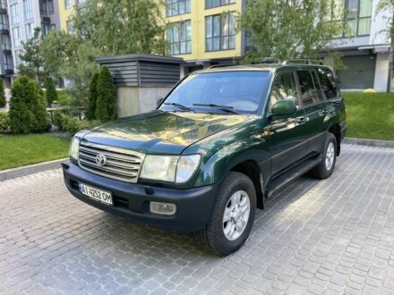 Зелений Тойота Ленд Крузер 100, об'ємом двигуна 4.7 л та пробігом 400 тис. км за 8800 $, фото 1 на Automoto.ua