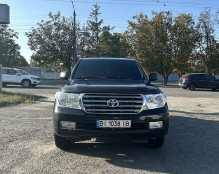 Черный Тойота Ленд Крузер 200, объемом двигателя 4.5 л и пробегом 280 тыс. км за 19000 $, фото 1 на Automoto.ua