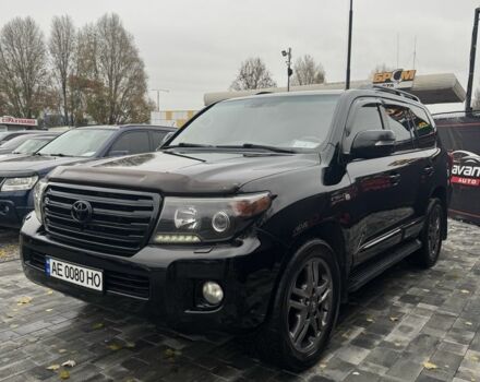 Чорний Тойота Ленд Крузер 200, об'ємом двигуна 4.5 л та пробігом 280 тис. км за 25900 $, фото 2 на Automoto.ua