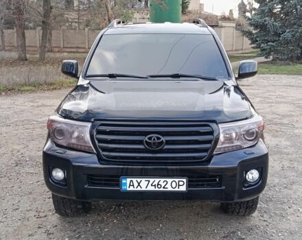 Черный Тойота Ленд Крузер 200, объемом двигателя 4.5 л и пробегом 260 тыс. км за 23500 $, фото 1 на Automoto.ua