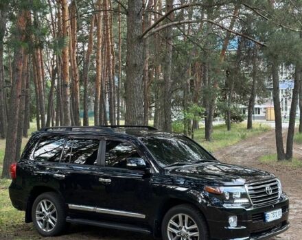 Черный Тойота Ленд Крузер 200, объемом двигателя 4.5 л и пробегом 253 тыс. км за 32500 $, фото 10 на Automoto.ua