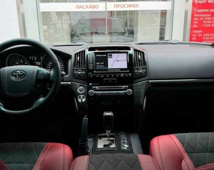 Черный Тойота Ленд Крузер 200, объемом двигателя 4.5 л и пробегом 268 тыс. км за 33637 $, фото 14 на Automoto.ua