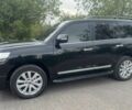 Черный Тойота Ленд Крузер 200, объемом двигателя 4.5 л и пробегом 217 тыс. км за 46400 $, фото 2 на Automoto.ua