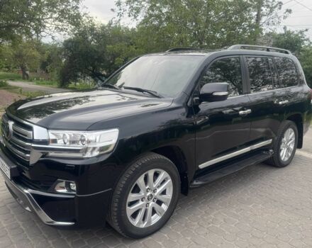 Черный Тойота Ленд Крузер 200, объемом двигателя 4.5 л и пробегом 217 тыс. км за 46400 $, фото 1 на Automoto.ua