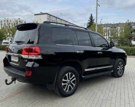 Черный Тойота Ленд Крузер 200, объемом двигателя 4.5 л и пробегом 113 тыс. км за 55000 $, фото 1 на Automoto.ua