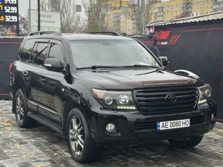 Черный Тойота Ленд Крузер 200, объемом двигателя 4.5 л и пробегом 280 тыс. км за 25900 $, фото 1 на Automoto.ua