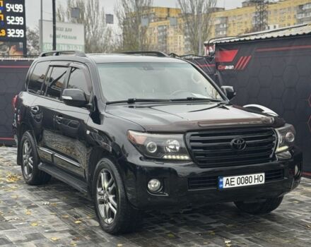 Чорний Тойота Ленд Крузер 200, об'ємом двигуна 4.5 л та пробігом 280 тис. км за 25900 $, фото 1 на Automoto.ua