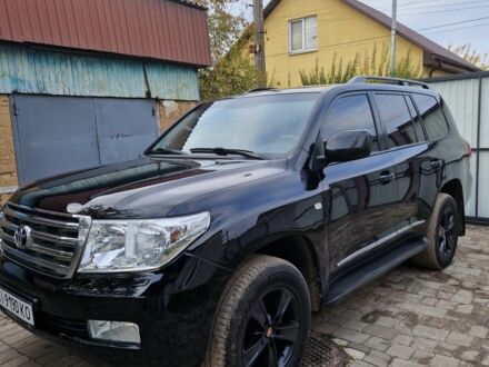 Черный Тойота Ленд Крузер 200, объемом двигателя 4.5 л и пробегом 320 тыс. км за 23500 $, фото 1 на Automoto.ua