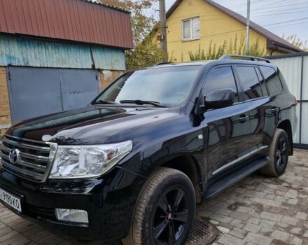 Черный Тойота Ленд Крузер 200, объемом двигателя 4.5 л и пробегом 320 тыс. км за 23500 $, фото 1 на Automoto.ua