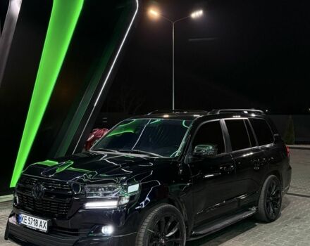 Черный Тойота Ленд Крузер 200, объемом двигателя 4.5 л и пробегом 280 тыс. км за 33500 $, фото 1 на Automoto.ua