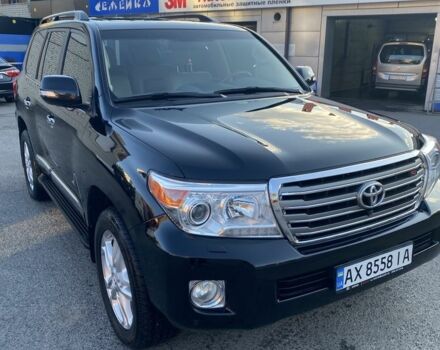 Черный Тойота Ленд Крузер 200, объемом двигателя 4.5 л и пробегом 99 тыс. км за 39500 $, фото 1 на Automoto.ua