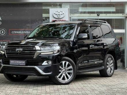 Черный Тойота Ленд Крузер 200, объемом двигателя 4.5 л и пробегом 250 тыс. км за 51049 $, фото 1 на Automoto.ua