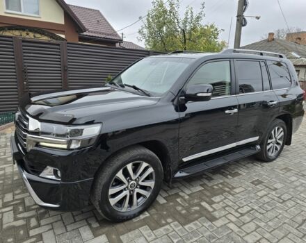 Черный Тойота Ленд Крузер 200, объемом двигателя 4.5 л и пробегом 278 тыс. км за 1083 $, фото 1 на Automoto.ua