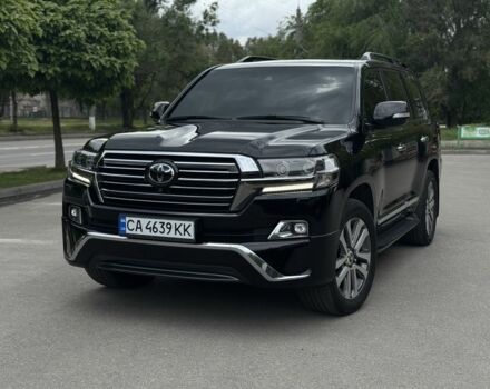 Черный Тойота Ленд Крузер 200, объемом двигателя 4.5 л и пробегом 170 тыс. км за 51000 $, фото 1 на Automoto.ua
